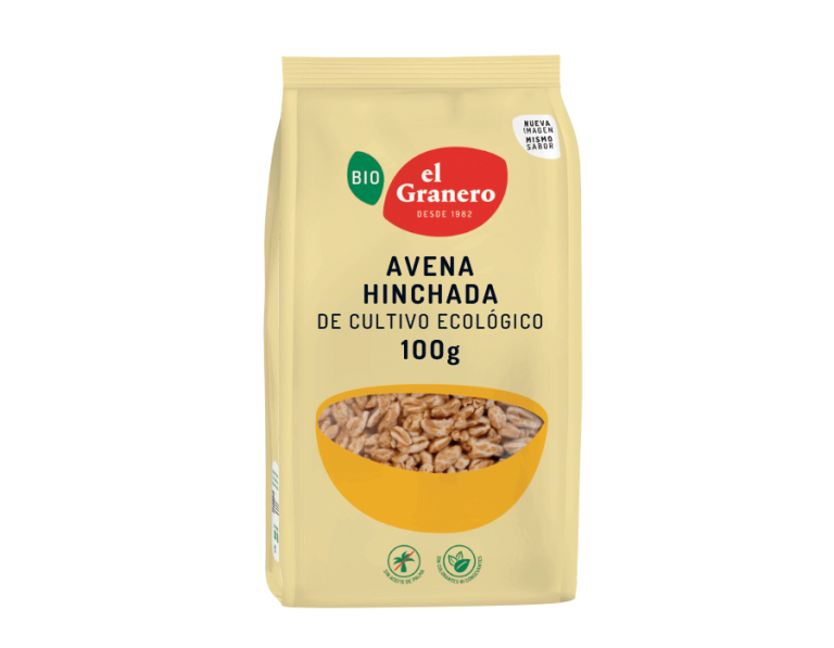 AVENA HINCHADA BIO - 100GR.
