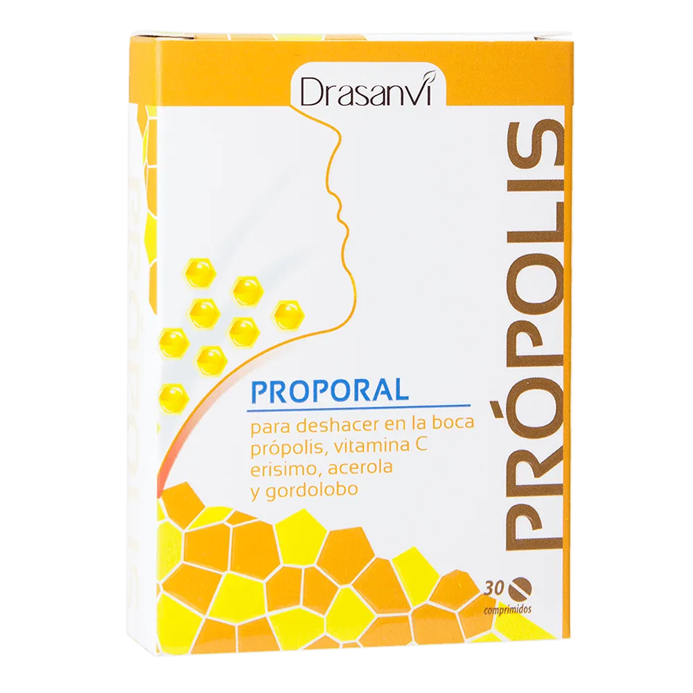PROPOLIS ORAL MASTICABLE 30 COMPRIMIDOS DRASANVI
