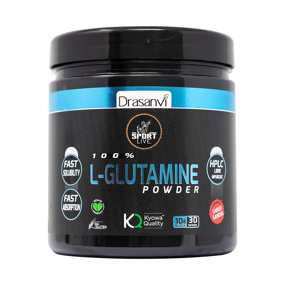 L-GLUTAMINA SANDIA 300G BOTE SPORT LIVE DRASANVI