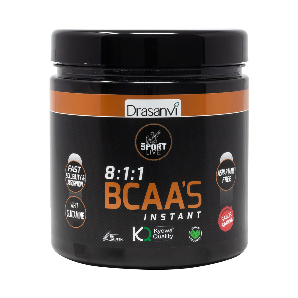 BCAAS + GLUTAMINA SANDIA 275G (KYOWA) SPORT LIVE DRASANVI