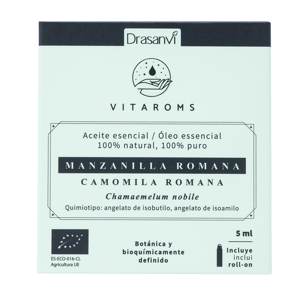 ACEITE ESENCIAL MANZANILLA ROMANA BIO 5ML VITAROMS DRASANVI