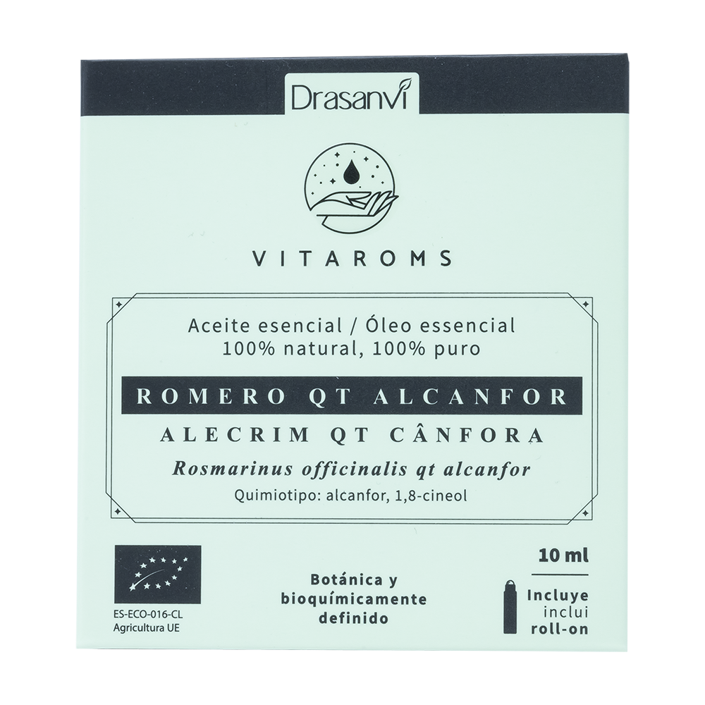 ACEITE ESENCIAL ROMERO QT ALCANFOR BIO 10ML VITAROMS DRASANVI