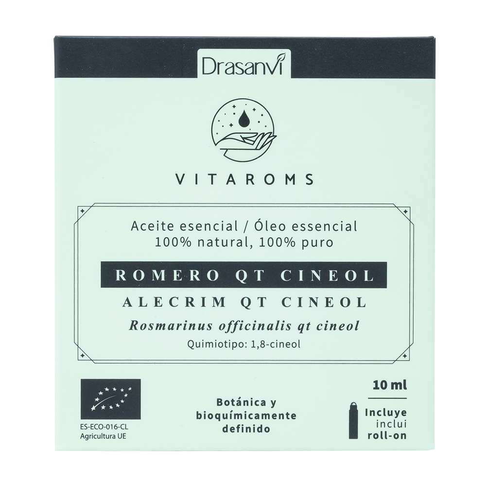 ACEITE ESENCIAL ROMERO QT CINEOL BIO 10ML VITAROMS DRASANVI