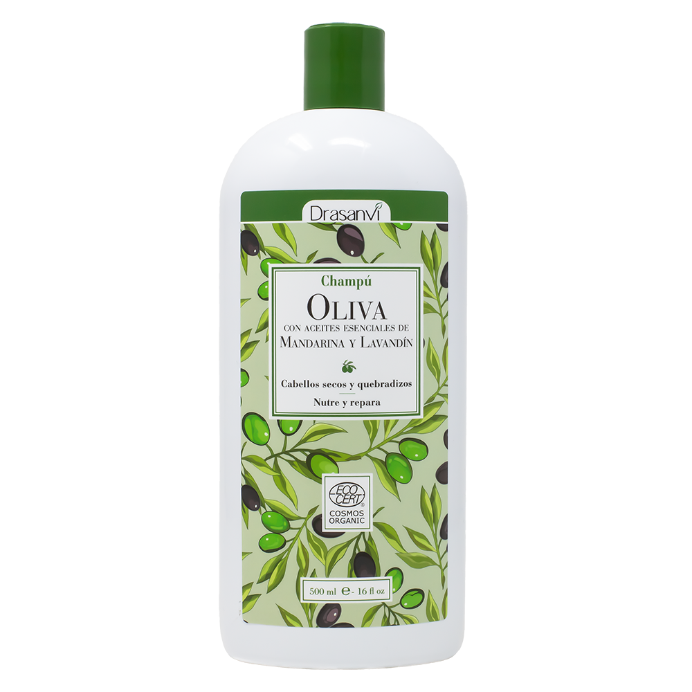 CHAMPU ACEITE OLIVA ECOCERT BIO 500ML DRASANVI