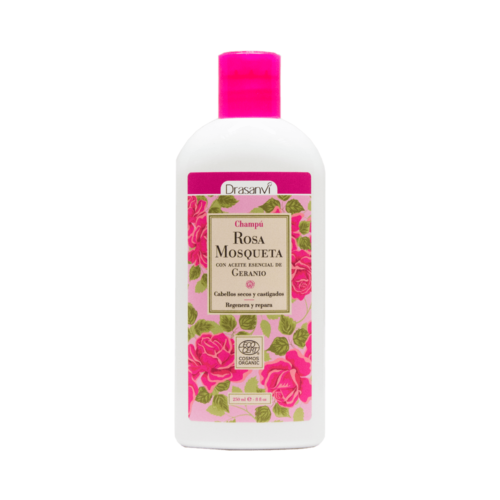 CHAMPU ROSA MOSQUETA ECOCERT BIO 250ML DRASANVI