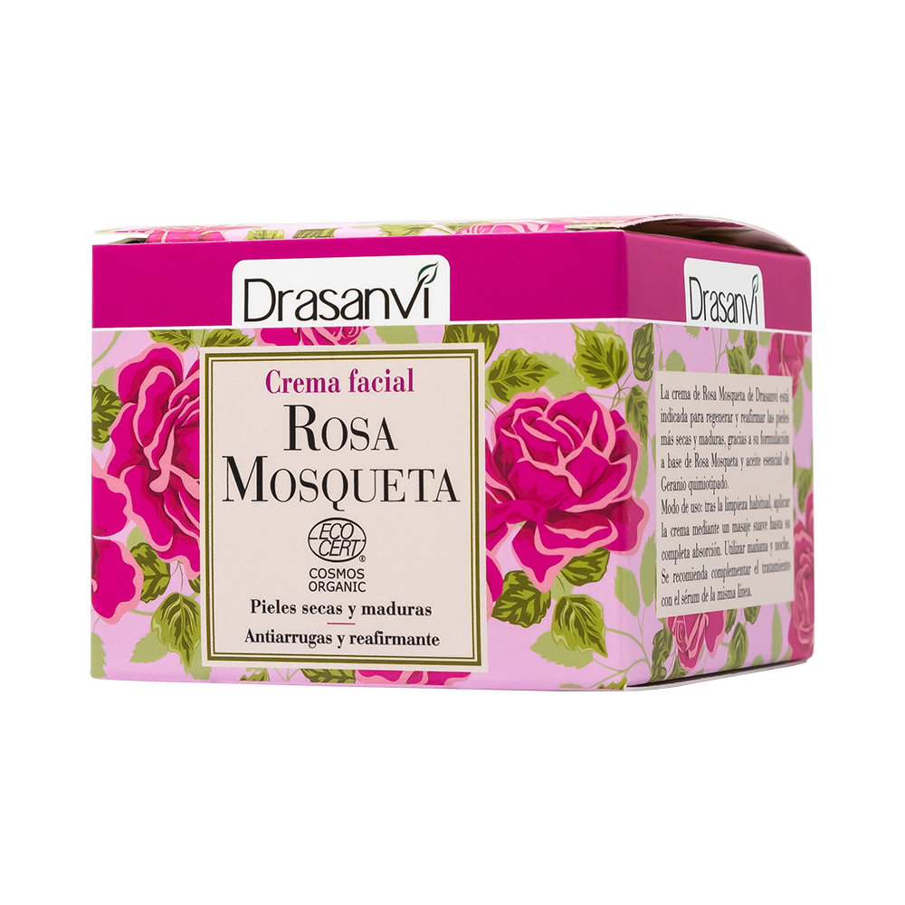 CREMA FACIAL ROSA MOSQUETA ECOCERT BIO 50ML DRASANVI