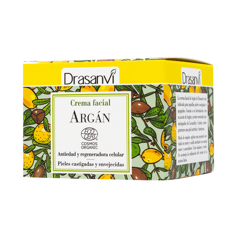 CREMA FACIAL ARGAN ECOCERT BIO 50ML DRASANVI