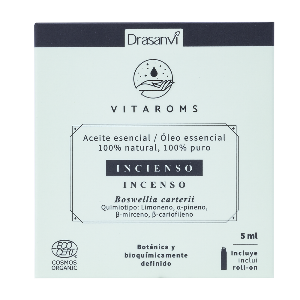 ACEITE ESENCIAL INCIENSO ECOCERT BIO 5ML VITAROMS DRASANVI