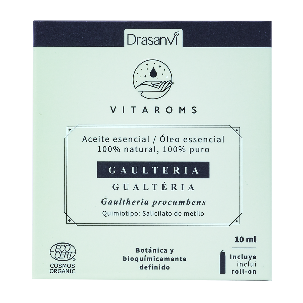 ACEITE ESENCIAL GAULTERIA ECOCERT BIO 10ML VITAROMS DRASANVI
