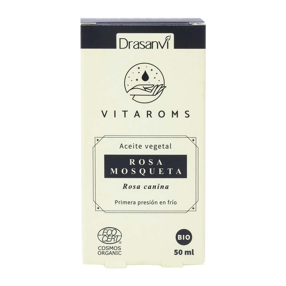 ACEITE VEGETAL ROSA MOSQUETA (PRIMERA PRESION FRIO) 50ML ECOCERT VITAROMS