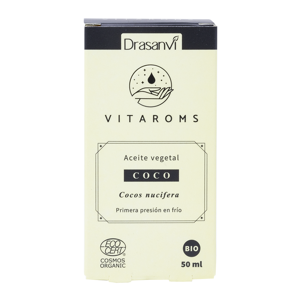 ACEITE VEGETAL COCO BIO 50ML ECOCERT VITAROMS DRASANVI