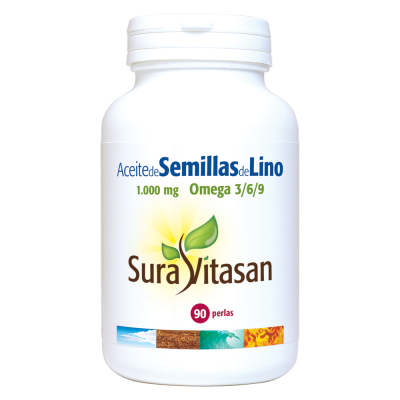 Aceite de semillas de Lino 90 perlas