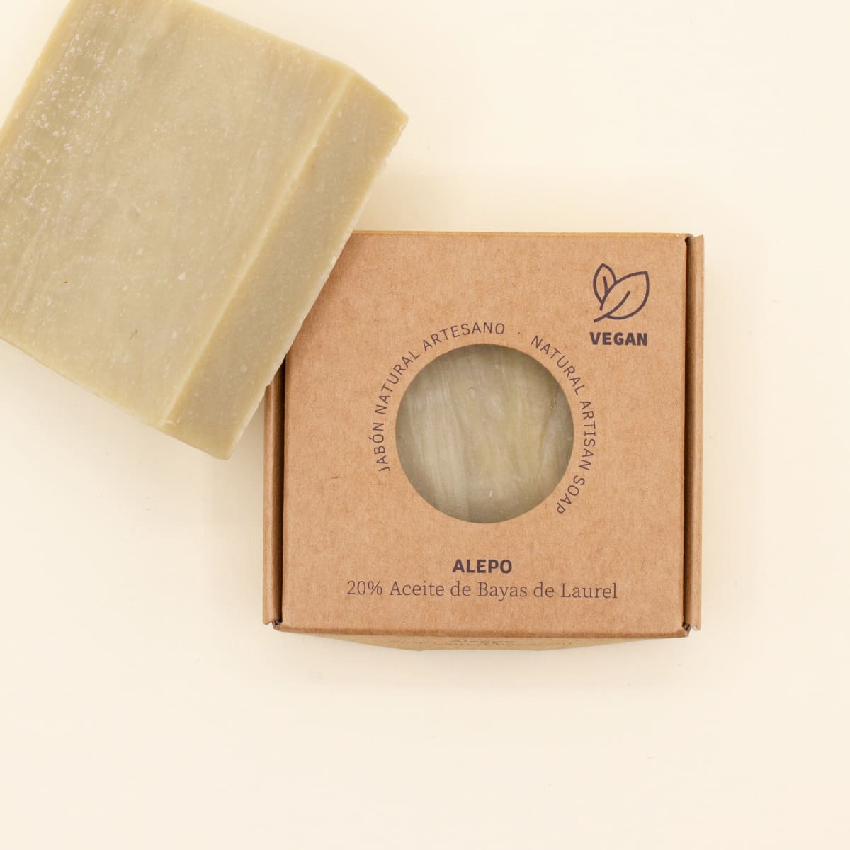 Jabón Natural Premium Alepo 20% 80g