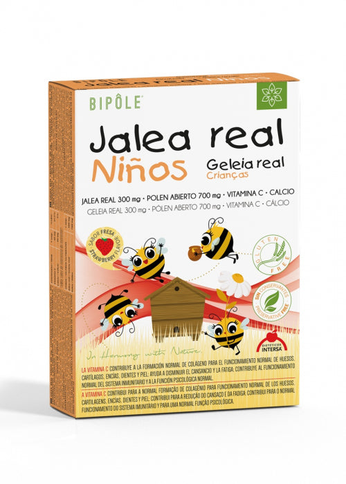 JALEA REAL INFANTIL BIPÔLE AMPOLLAS