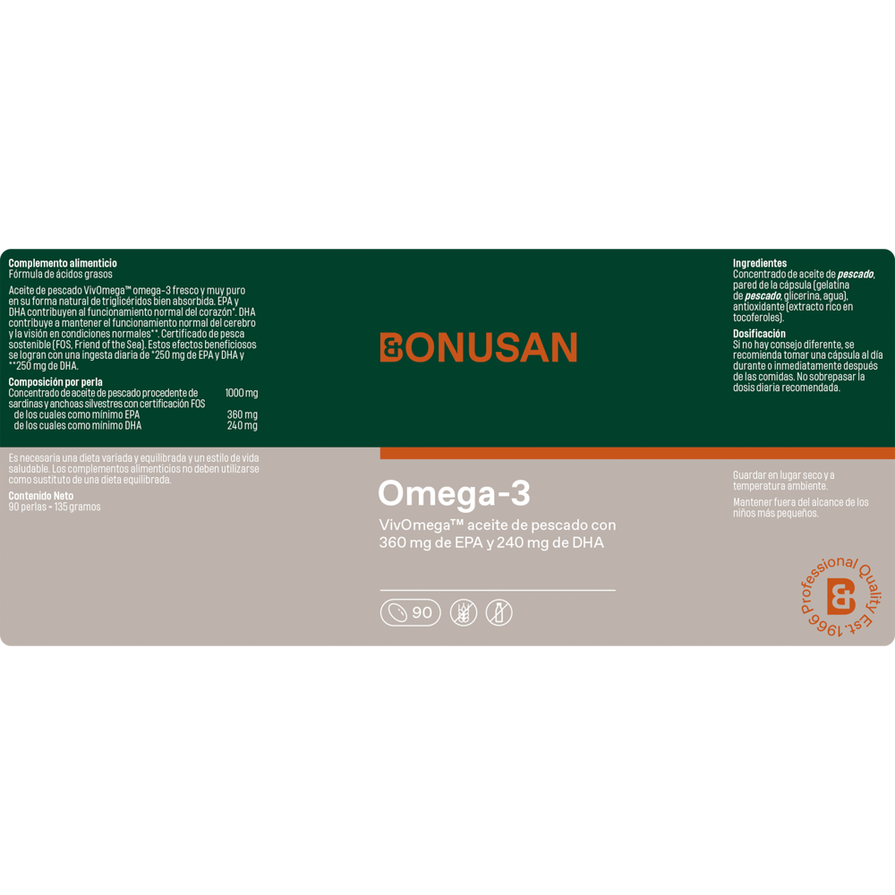 Omega3 - 90 perlas Bonusan