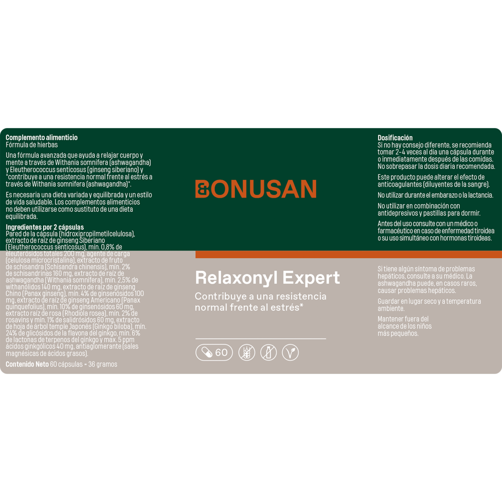 Relaxonyl - 60 caps Bonusan