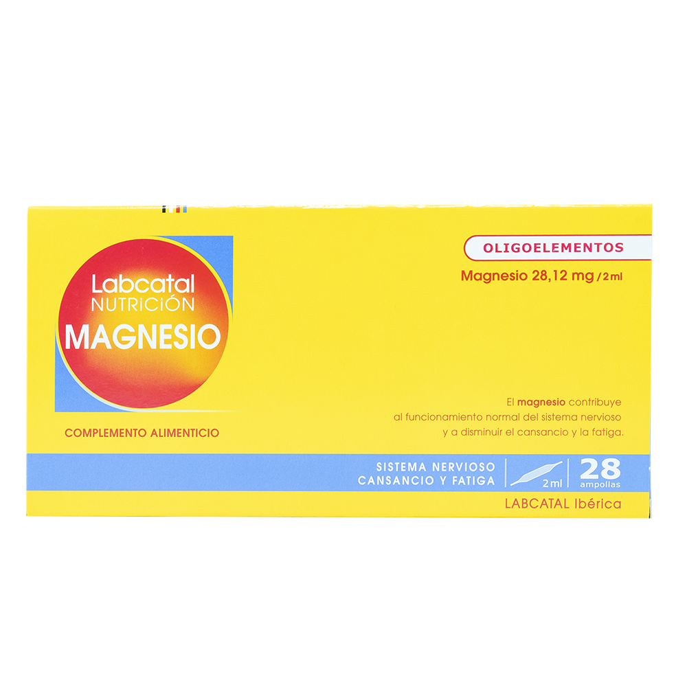 MAGNESIO 9 28x2ML AMPOLLAS LABCATAL