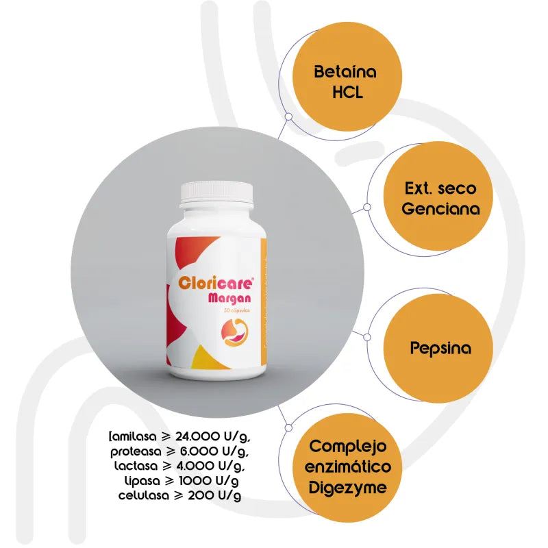 Cloricare - 50 capsulas Margan
