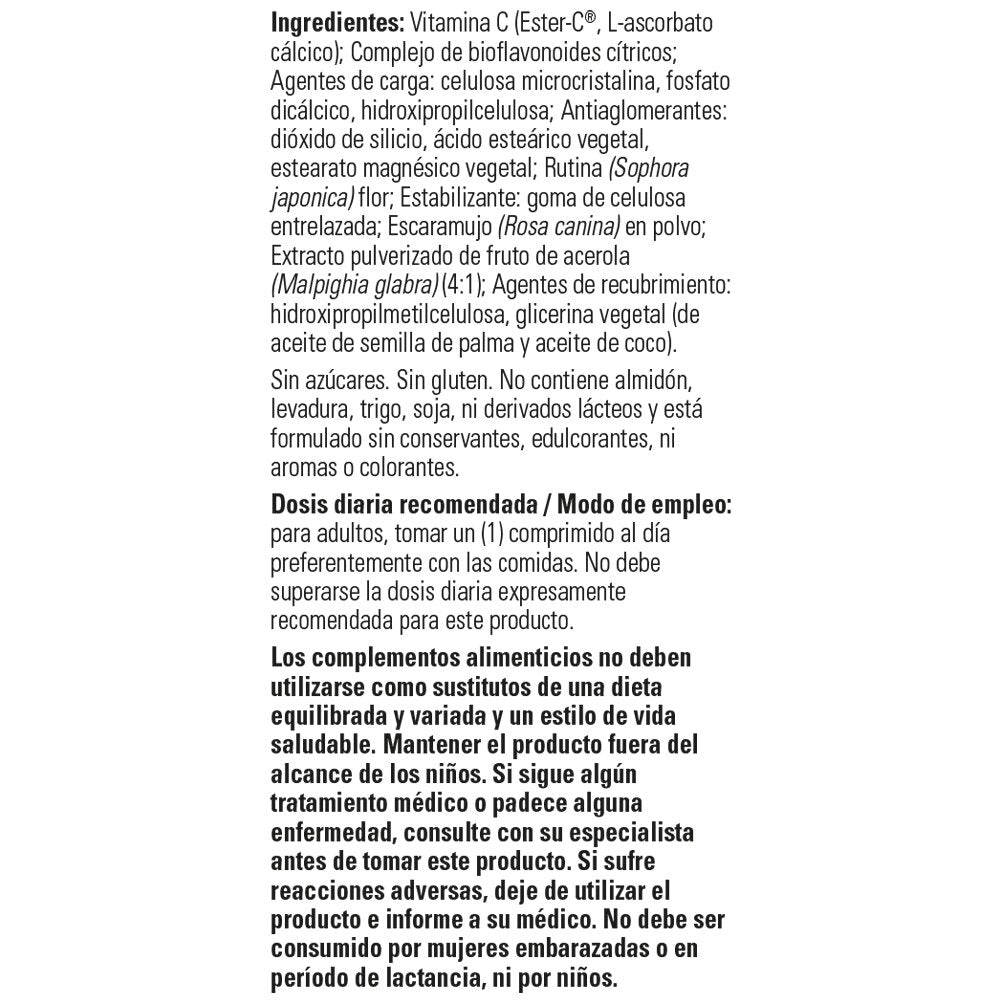 Ester C plus 1000 mg Vitamina C - 30 comp