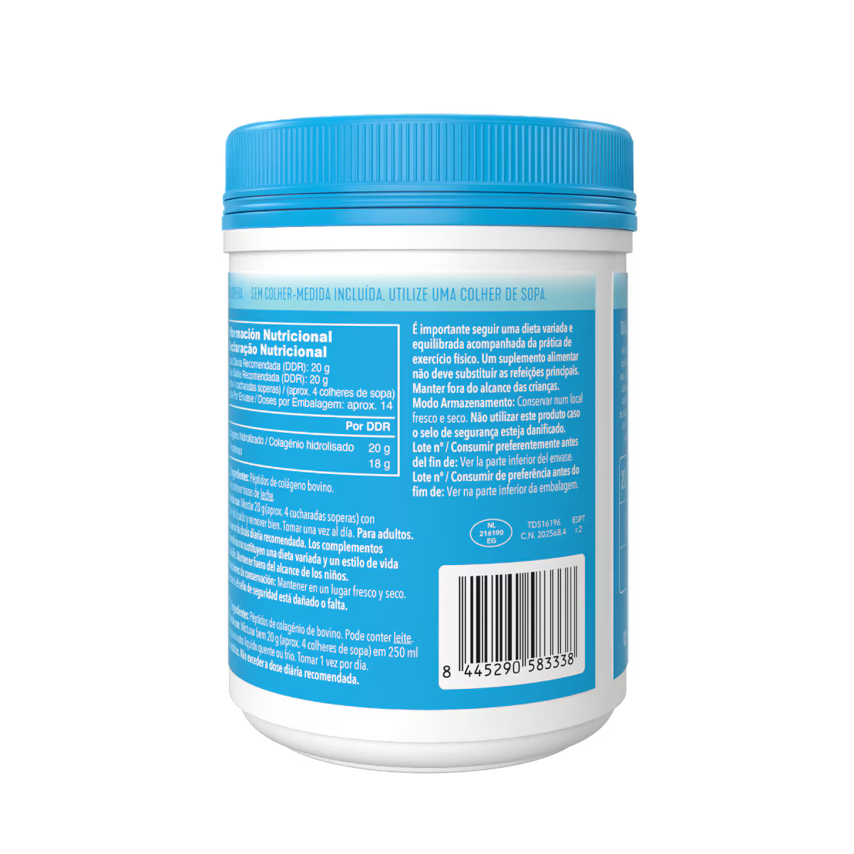 Peptidos de colageno sin sabor - 284g Vital Proteins