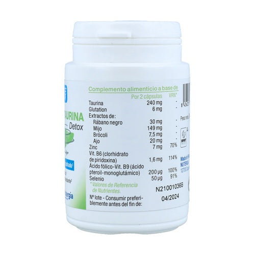Ergytaurina detox hepático - 60 caps