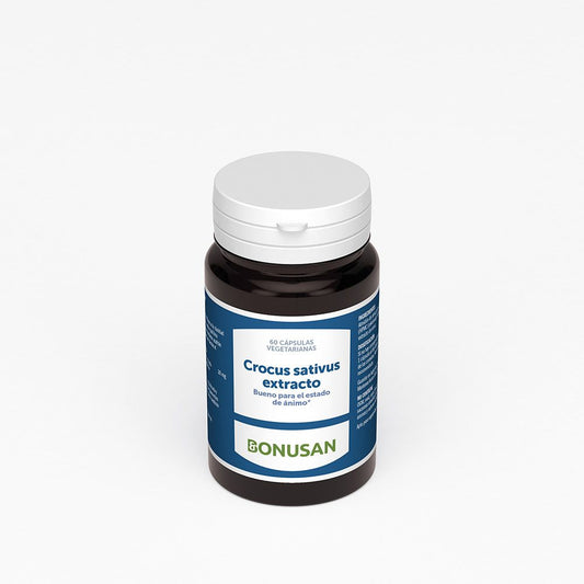 Crocus sativus extracto azafrán - 60 caps