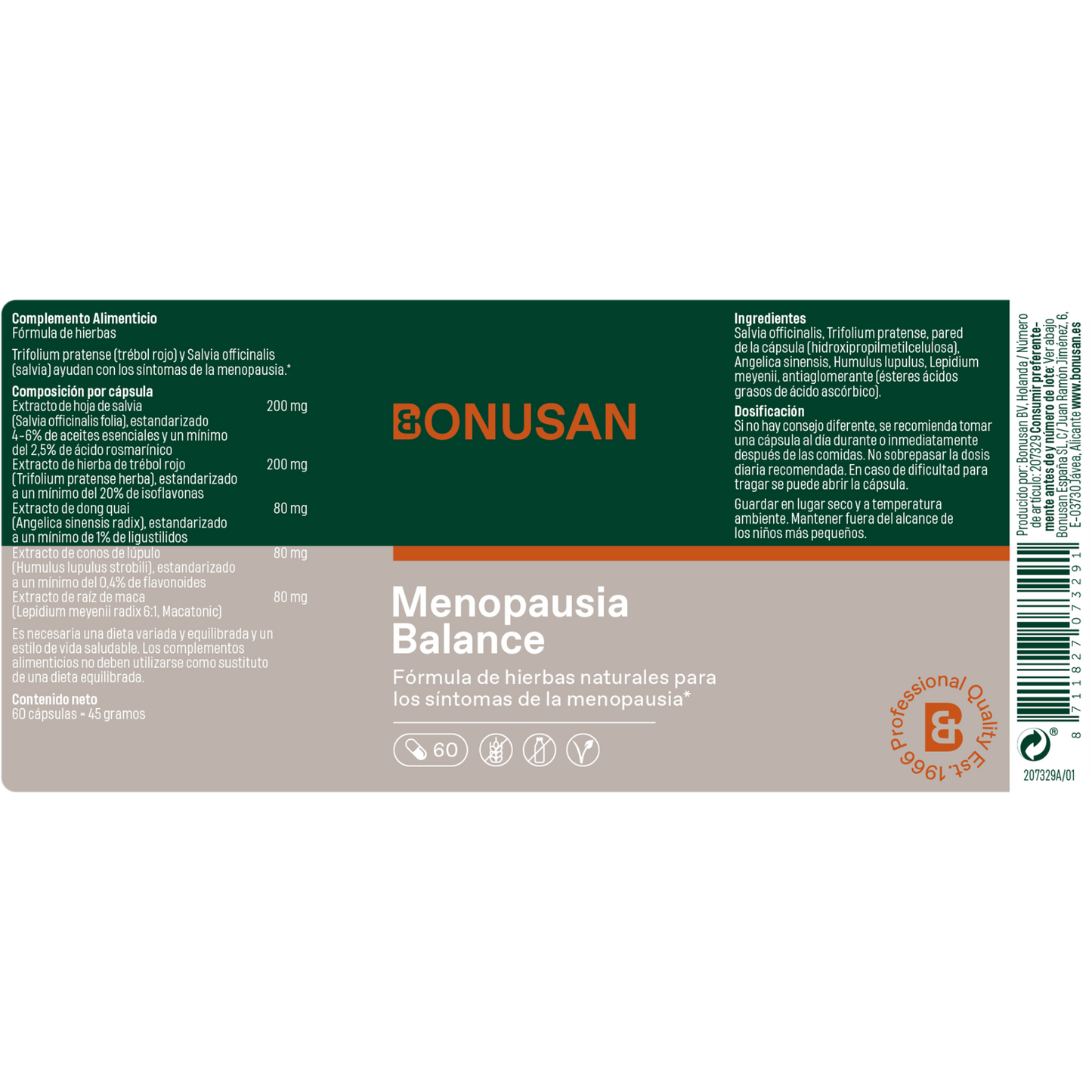 Menopausia Balance - 60 comp