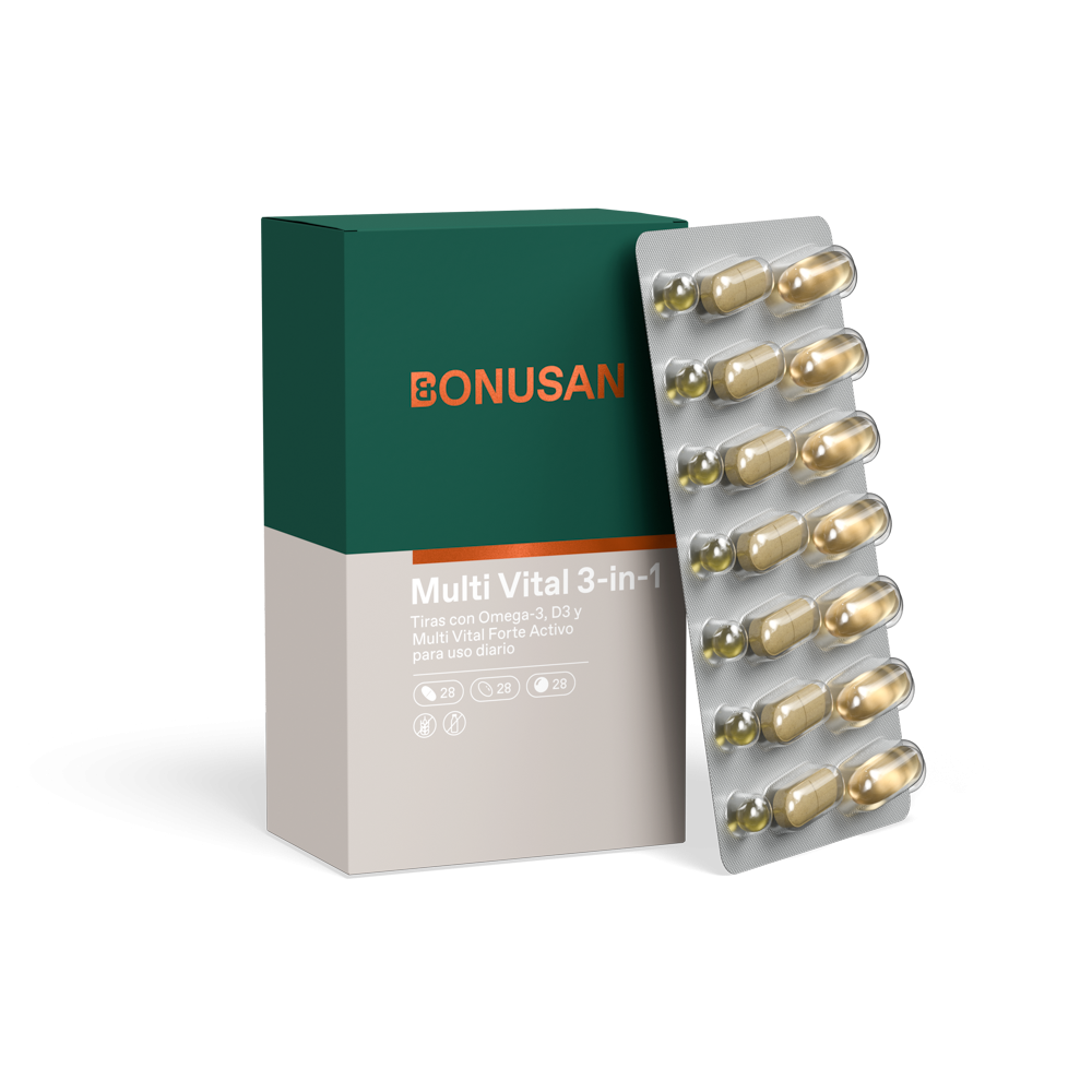 Multivital 3-In-1 - 84 COMPR Bonusan