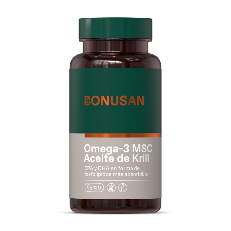 Omega 3 Msc Aceite De Krill - 120 perlas Bonusan