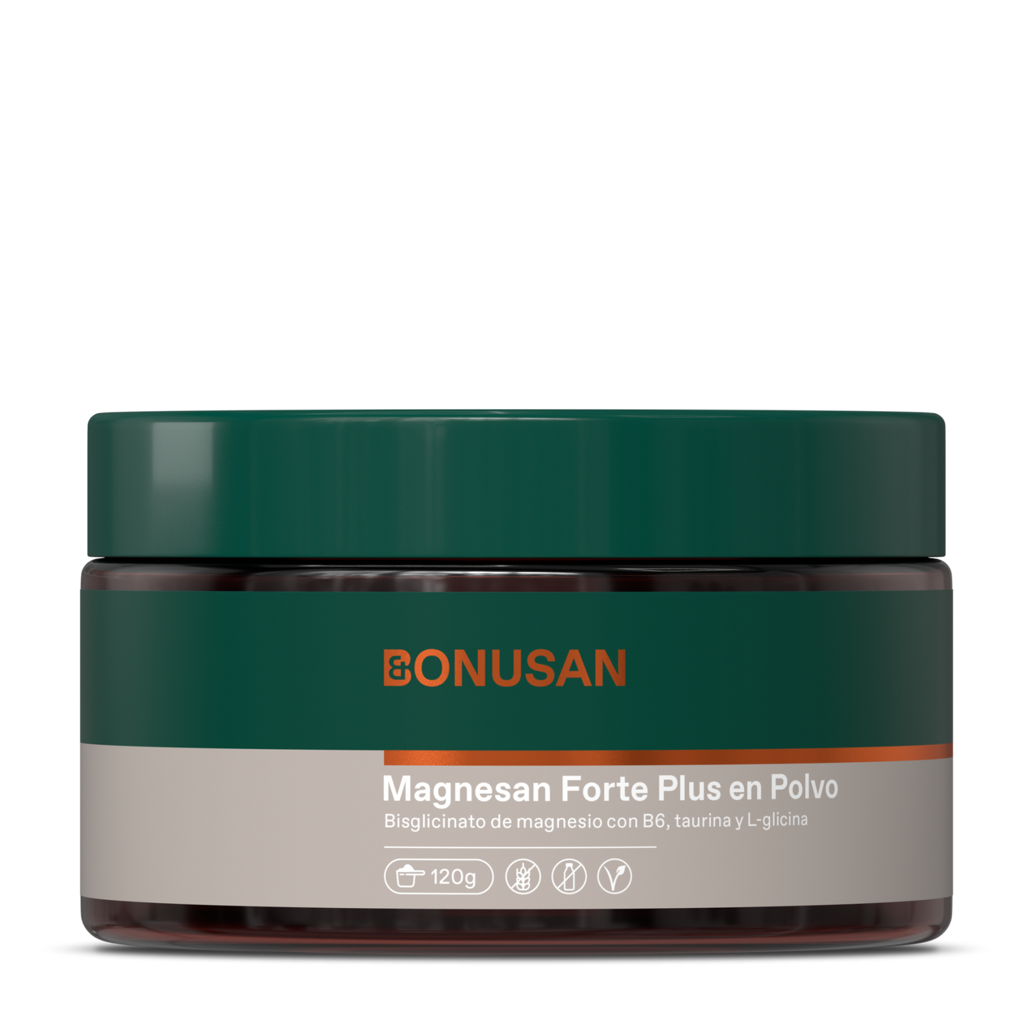 Magnesan Forte Plus Polvo - 120 Grmos. Bonusan