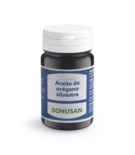 Aceite de orégano silvestre Bonusan - 60 caps