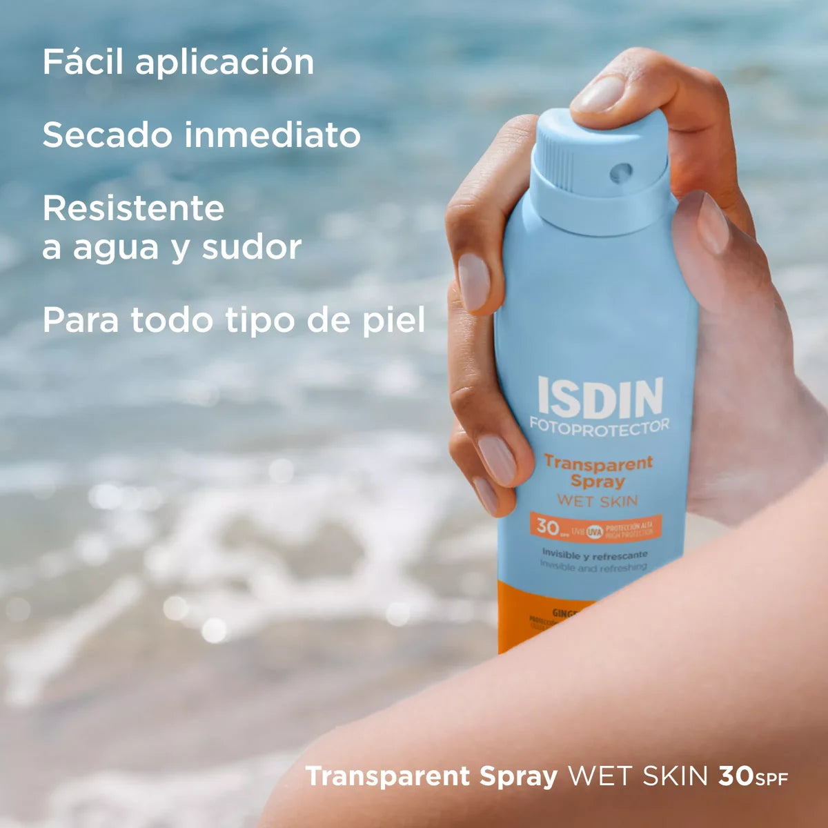 Fotoprotector Wet Skin trans Spr Spf30 - 250 ml