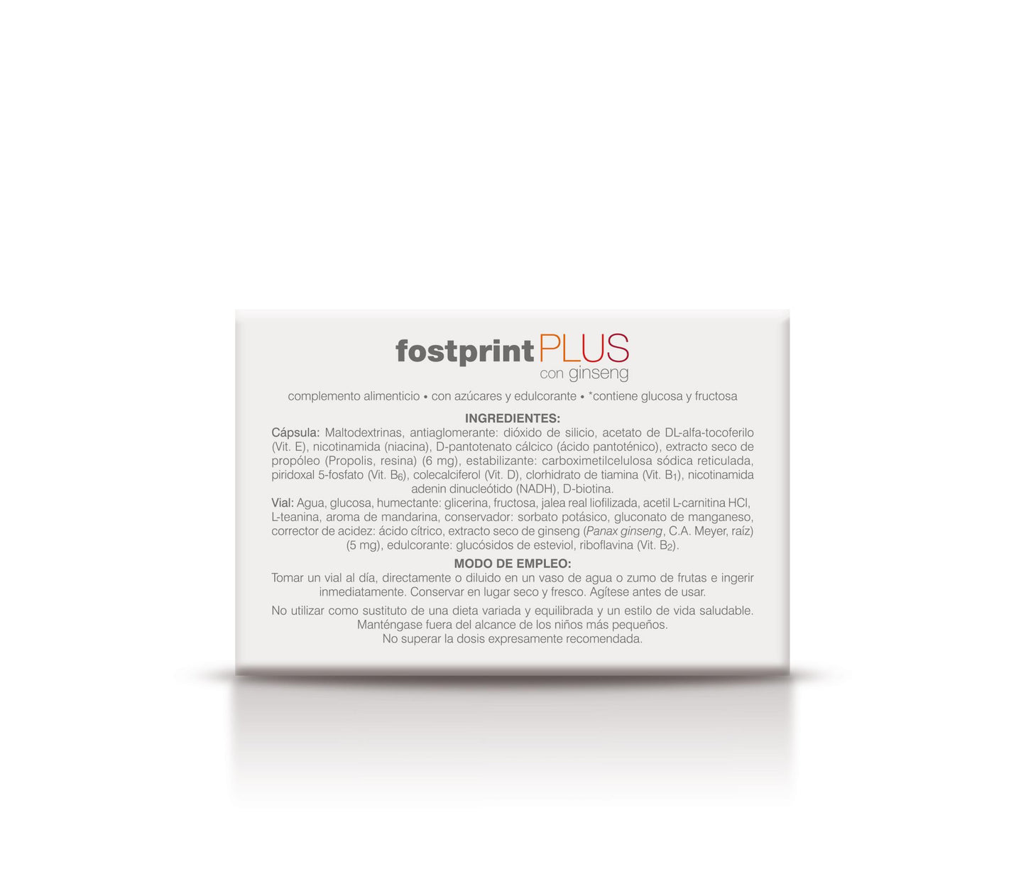 Fost Print Plus - 20 viales