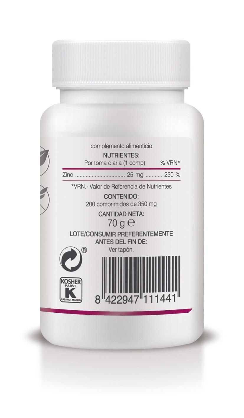 Zinc liberación sostenida