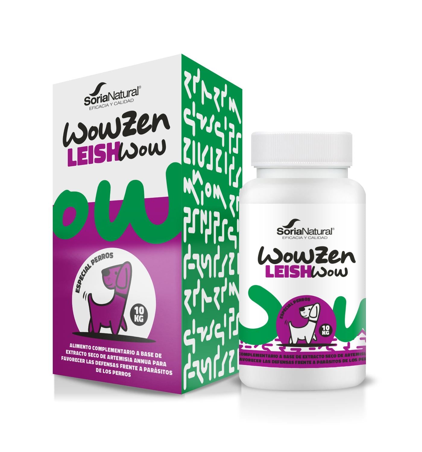 Leishwow perros 10kg soria natural