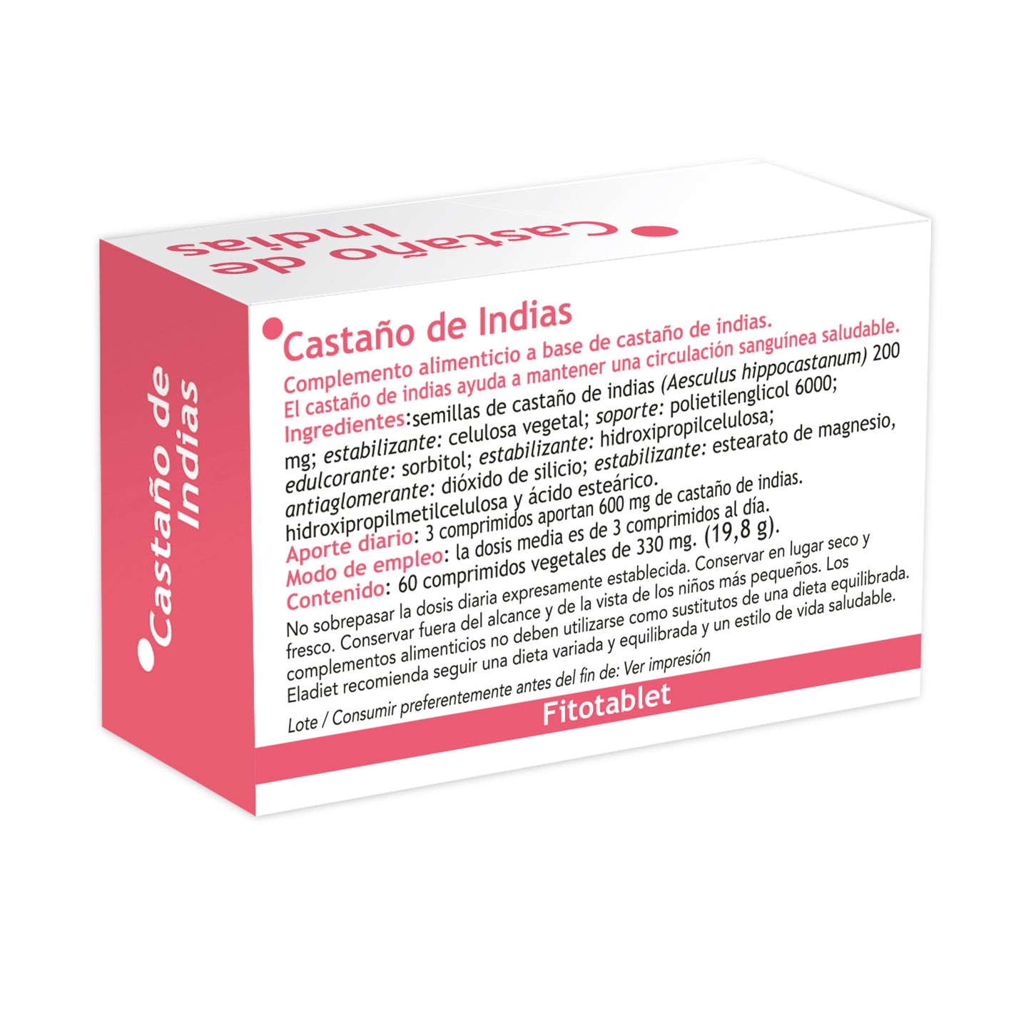 CASTAÑO INDIAS 330MG. - 60 COMPRIMIDOS