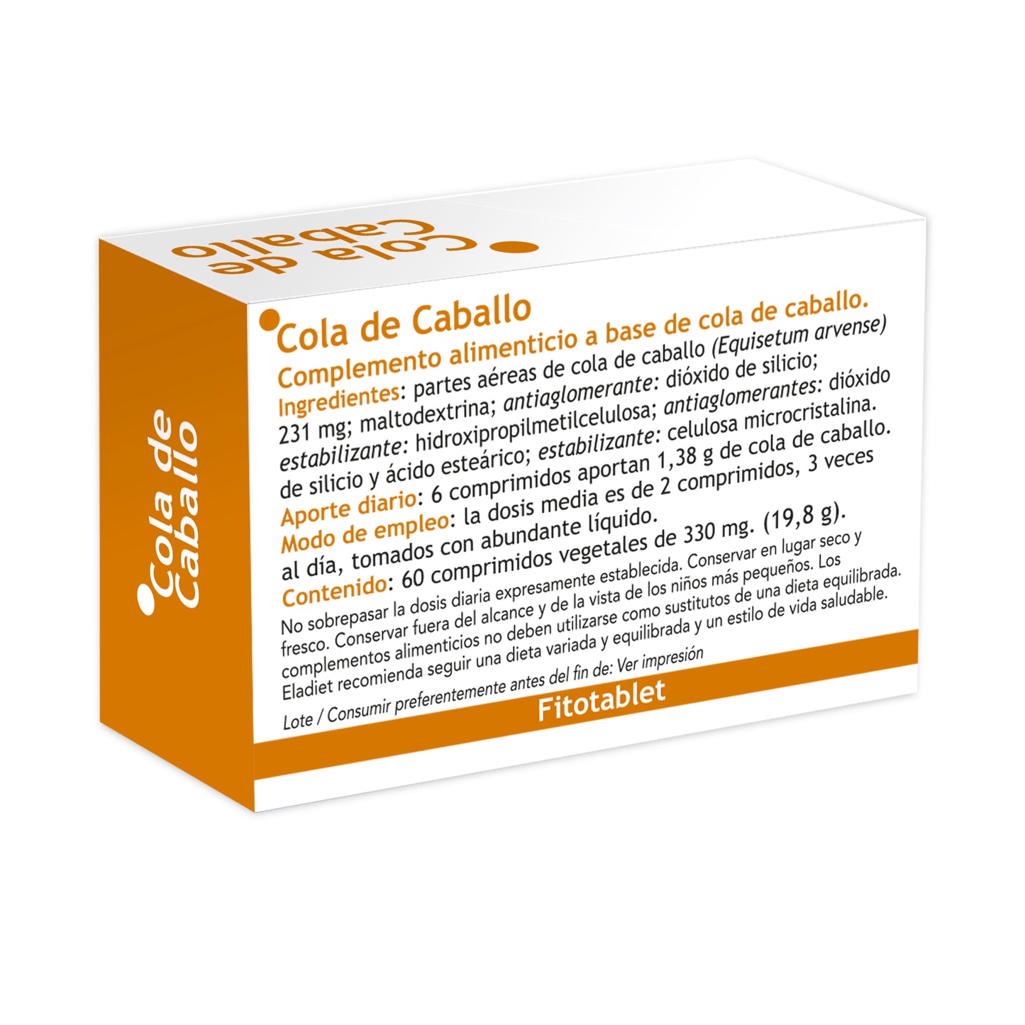 COLA CABALLO 330MG. - 60 COMPRIMIDOS