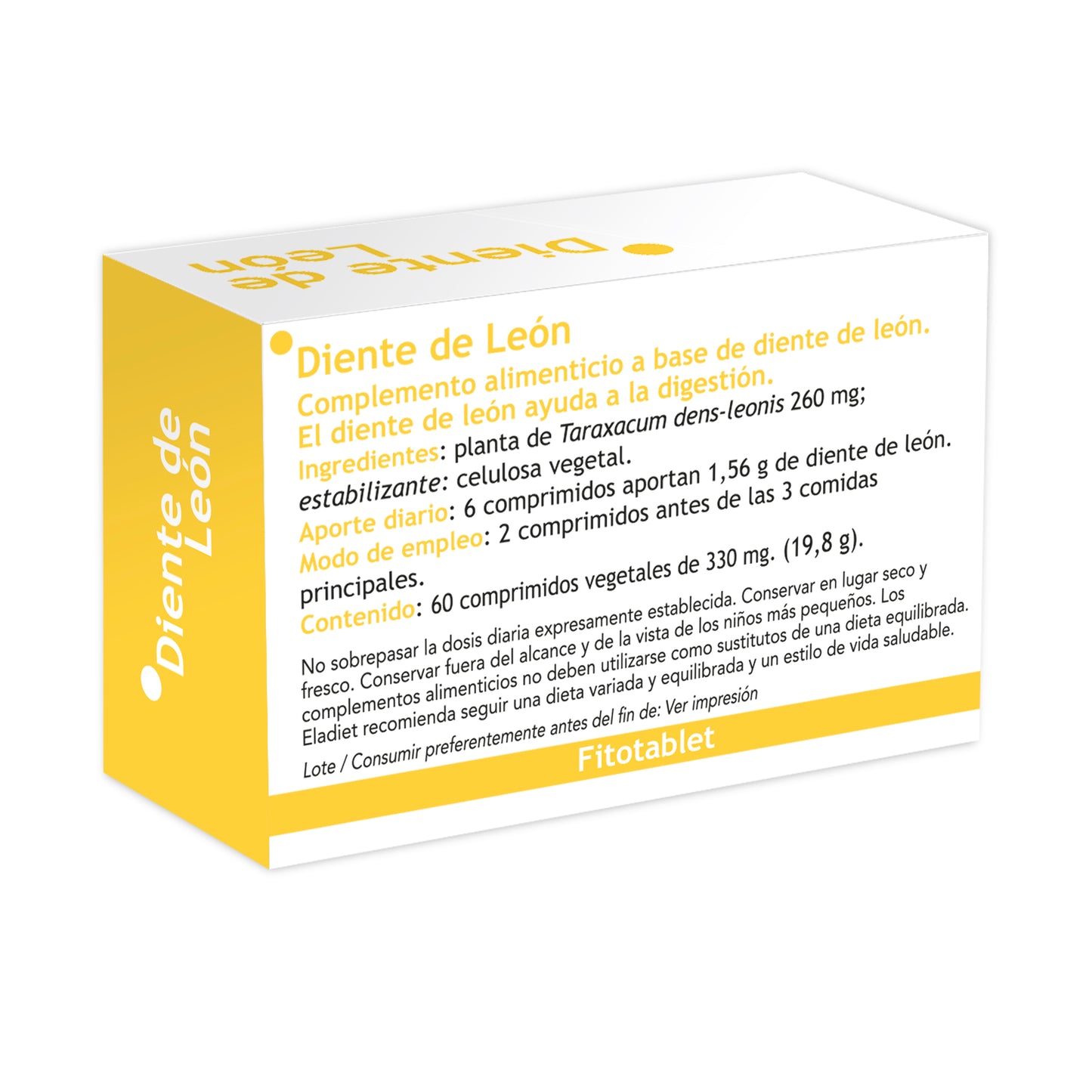 DIENTE LEON 330MG. - 60 COMPRIMIDOS