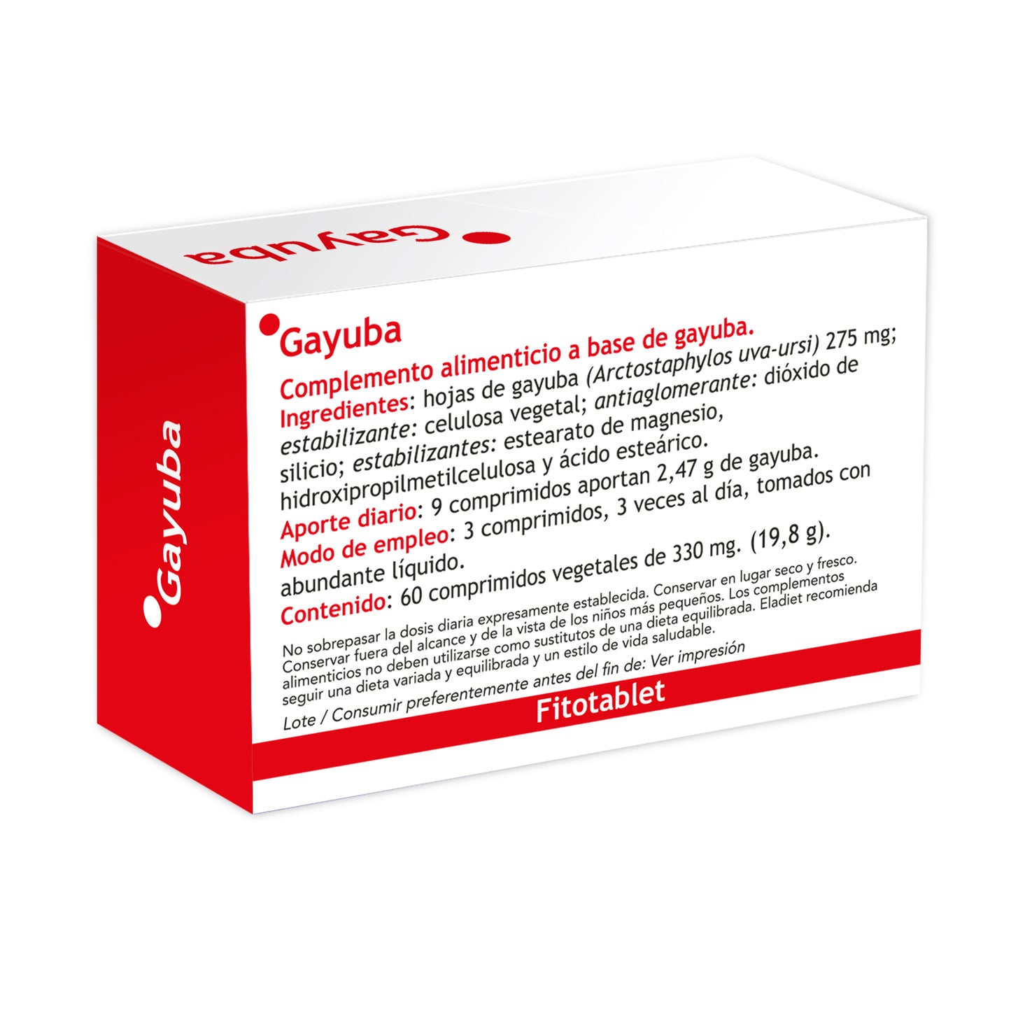 GAYUBA 330MG. - 60 COMPRIMIDOS