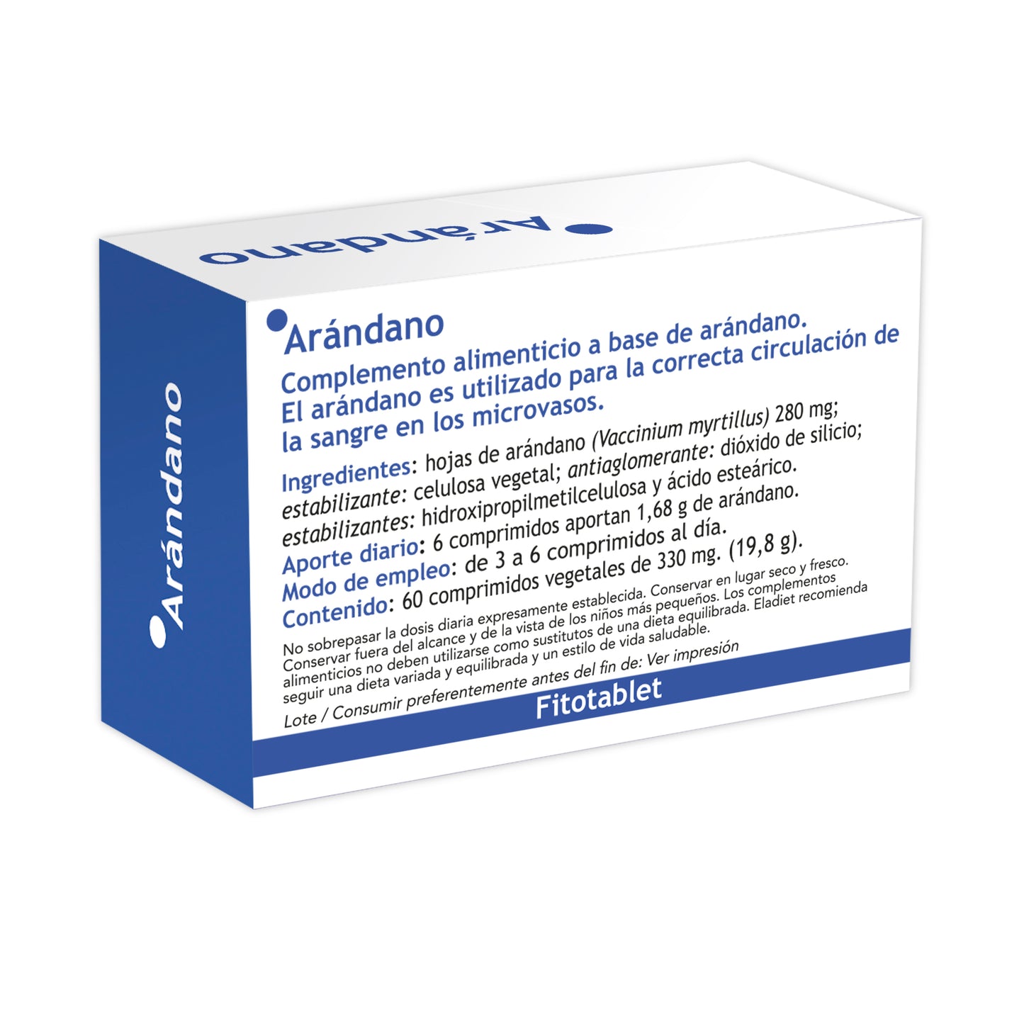 ARANDANO 330MG. - 60 COMPRIMIDOS