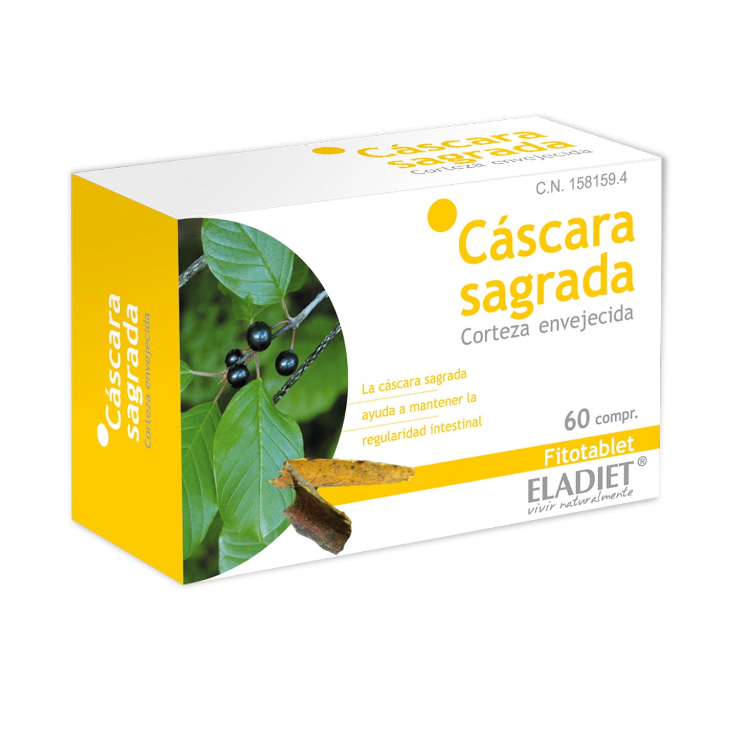 CASCARA SAGRADA 300MG. - 60 COMPRIMIDOS