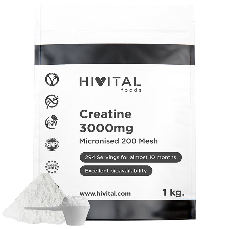 Creatina 3000 mg - 1 Kg