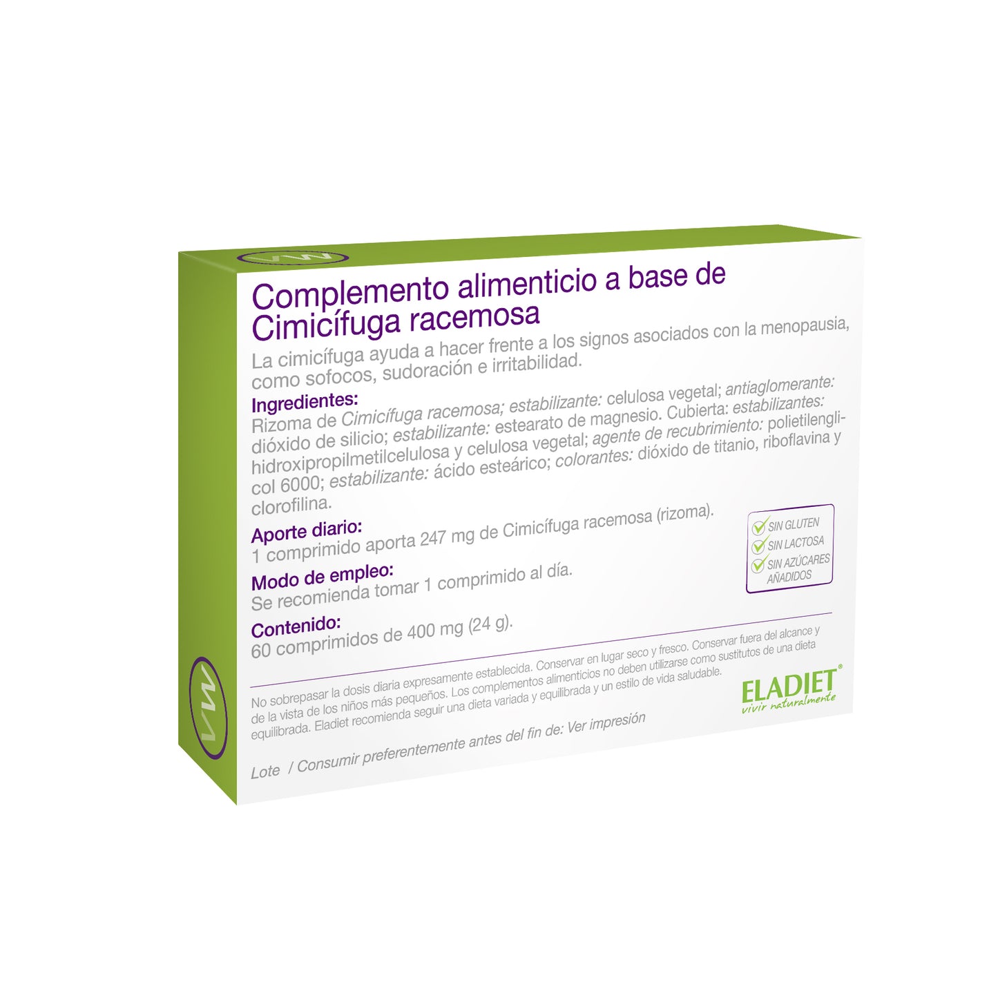 VITAWOMAN CIMICIFUGA - 60 COMPRIMIDOS