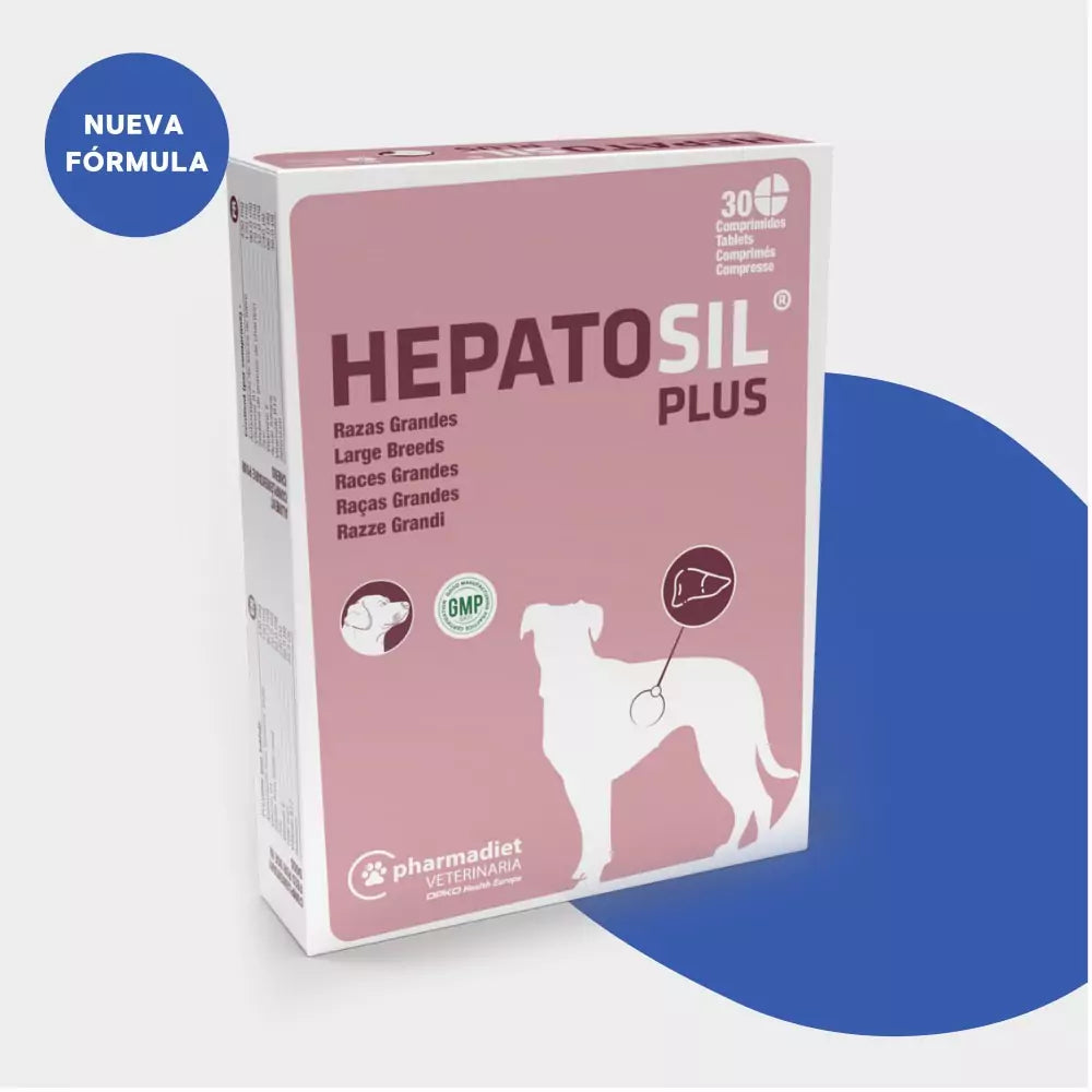Hepatosil PLUS Razas grandes y medianas - 30 comp