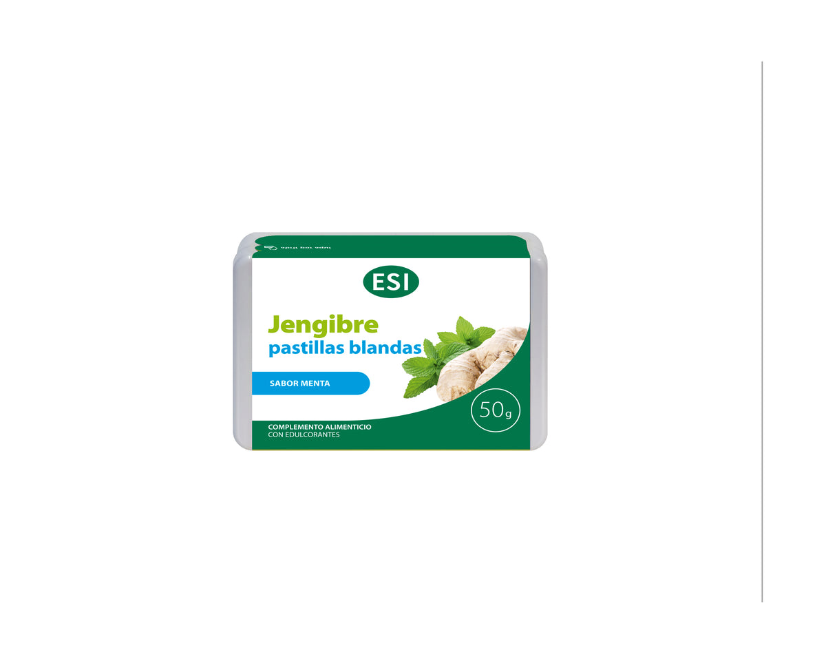 Pastillas Blandas Jengibre Menta ESI 50 g