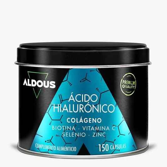 Ácido Hialurónico con Colágeno, Biotina, Vitaminas y Minerales - 120 caps