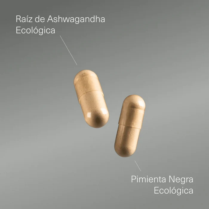 Ashwagandha con Pimienta Negra Ecológica - 250 caps
