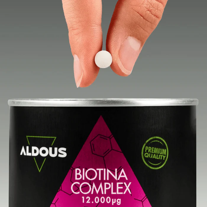 Biotina con Zinc, Selenio, Vitamina D3 y Vitamina E - 400 comprimidos