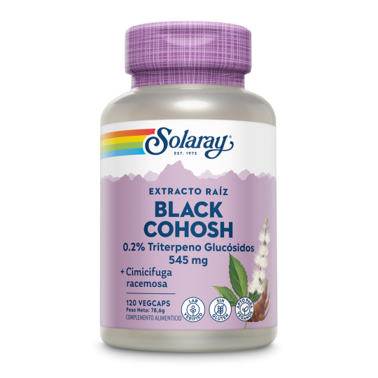 BLACK COHOSH (CIMICIFUGA) - 120 CAPSULAS