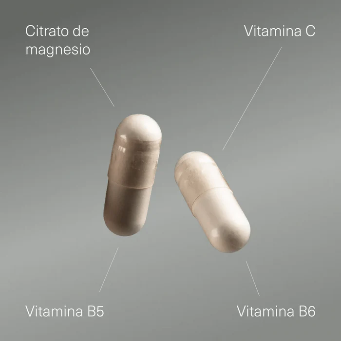 Citrato de magnesio 1500mg + vitamina C, B6, B5 - 200 cáps